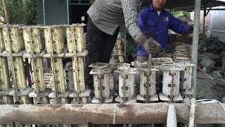 Making | Production and Install A Concrete Fence Precast | How to Make Fence Cement For House