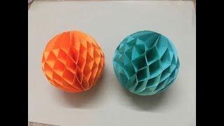 Diwali Decoration Ideas Paper Craft at Home | Easy Origami Paper Flowers Wall Decoration