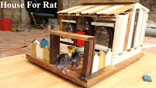 House for Rat - How to Make a Wood House for Rat
