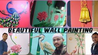 Beautiful 3D Wall Painting Ideas / Modern Room Decoration