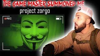 PROJECT ZORGO // THE GAME MASTER SUMMONED ME TO HIS HAUNTED ABANDONED HOUSE | MOE SARGI
