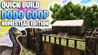 How To Build | Dodo Coop | Ark Survival Evolved