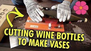 Wine Bottle Cutter Amazon - How to use a glass bottle cutter to cut wine bottles to make vases