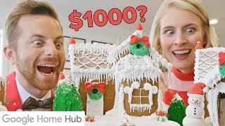 Home-Cooked Vs. $1000 Gingerbread House