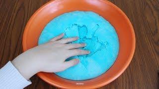 How to Make Amazing Iceberg Slime! DIY Crunchy Fluffy Slime!