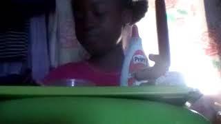 how to make slime with glue,solution-[baking soda and water],lotion
