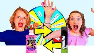 MYSTERY WHEEL OF SLIME SWITCH UP Challenge Ft The Norris Nuts