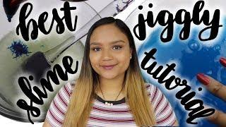 HOW TO MAKE INSTAGRAM SLIME WITHOUT GLUE AND BORAX | best jiggly slime tutorial
