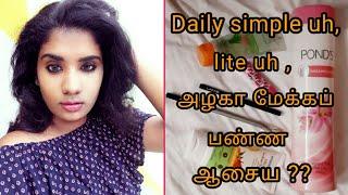 Very Simple & Easy Makeup For House Wife,office,college Makeup in tamilkanmani tips