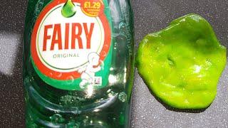 How to make fairy liquid slime (super easy)fairy liquid and salt...