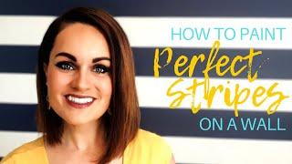 Paint Perfect Stripes on A Wall: What Pros Aren't Telling You (2019)