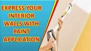 Industrial coatings, Express your interior walls with paint application, house painting