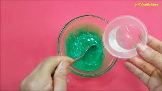 Salt Slime ,How to Make Slime Salt and Dish Soap, NO GLUE !! Slime Test