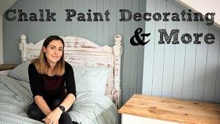 Chalk Paint Decorating on Walls & Furniture | The Carpenter's Daughter