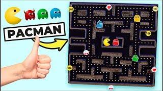 How to make Amazing PAC-MAN 2 Game from Cardboard