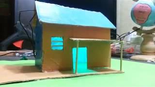 How to make a cardboard house - Simple idea - Beautiful cardboard house build