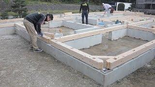 #Amazing Design Japanese Carpenters Woodworking Skills - Building A Traditional Wood House In Japan