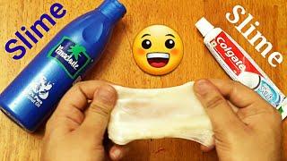 How to make slime with fevicol, Colgate Toothpaste and Baking Soda | Satisfying slime video.