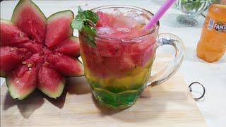 Watermelon heaven mocktail || watermelon mocktail || how to make || the mocktail house