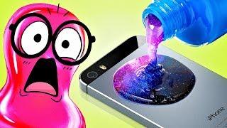 How to make GALAXY PHONE CASE for Slime Sam