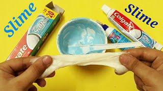 How to make slime with Fevicol and Colgate Toothpaste.100% Working Real Slime recipe(no borax)