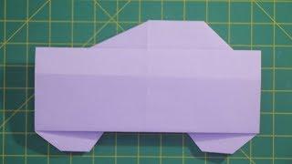 Cách gấp ô tô bằng giấy origami đơn giản | how to make paper craft car oto origami | handmade giấy