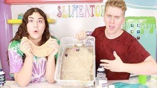 SLIME MAKEOVER CHALLENGE ~ who will fix it better?
