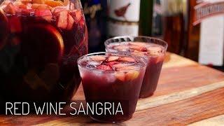 Red Wine Sangria | My Fave Quick and Easy Recipe