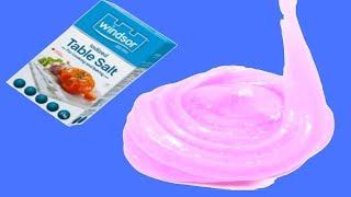 How To Make Slime With Glue, Water & Salt Only!! Slime Without Borax or Baking Soda