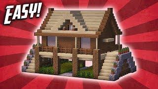 Minecraft: How To Build A Survival Starter House Tutorial (#11)