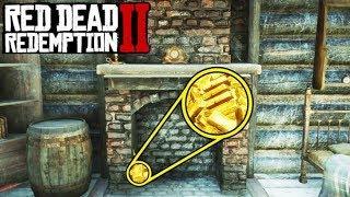 HIDDEN HOUSE WITH THE SECRET GOLD BAR! Secret Easy Money Making in Red Dead Redemption 2