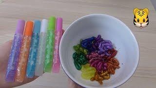 Make Slime with Glitter Glue | Bianca Iacob