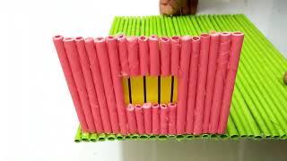 How to Make Paper house building - Beautiful and colourful Dreamhouse  | 2018