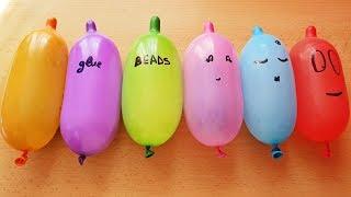 Making Slime With Funny Balloons