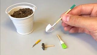 How to Make a Mini Building Tools - DIY Realistic Miniatures - Doll House
