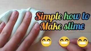 How to make slime for beginners