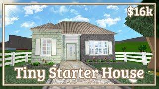Bloxburg - Tiny Starter House Speed-build (No Gamepasses)