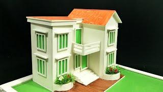Cardboard House Building - Cardboard Modern Garden Villa - Dreamhouse Architecture