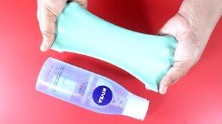 How To Make Slime With Face Toner? NO BORAX!! Simple Easy Slime Recipe