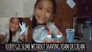 #108 FLUFFY GEL SLIME WITHOUT SHAVING FOAM OR CREAM