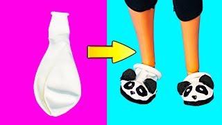 DIY Barbie Ideas | Making Easy Clothes for Barbie dolls | Creative Fun for Kids