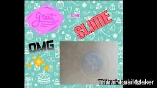How to make slime with only two ingredients (no borax) easy