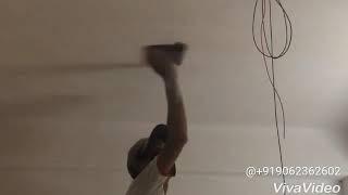 How to apply wall putty and wall primer before wall painting
