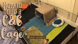 How to build a C&C Cage - Pet Room Makeover: Part 1
