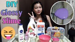 How To Make Glossy Slime? | DIY SLIME PHILIPPINES