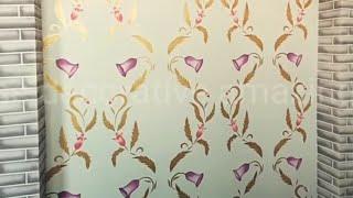 new wall paint design Nazim rajput