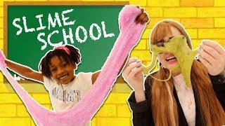 Slime School Teacher vs Silly Students! Sneak Slime in Class! - New Toy School
