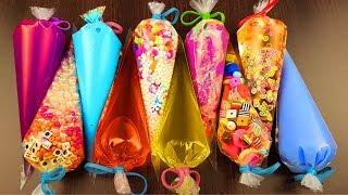 Making Slime Piping Bags - Crunchy Slime #21
