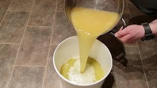 Making Pineapple and Coconut Wine! How to make easy organic and sulphite free wine at home!