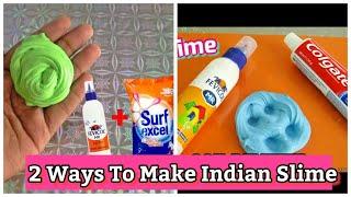 2 Ways to make Slime with Fevicol,Indian Slime Without Borax very Easy Slime Recipe!! 100% Working